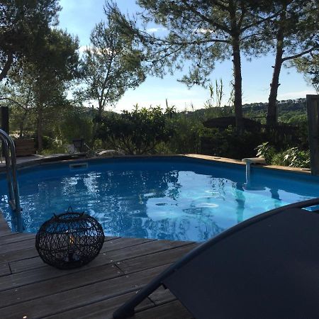 Villa En Bordure De Colline*Piscine*Clim*Netflix Les Matelles Экстерьер фото