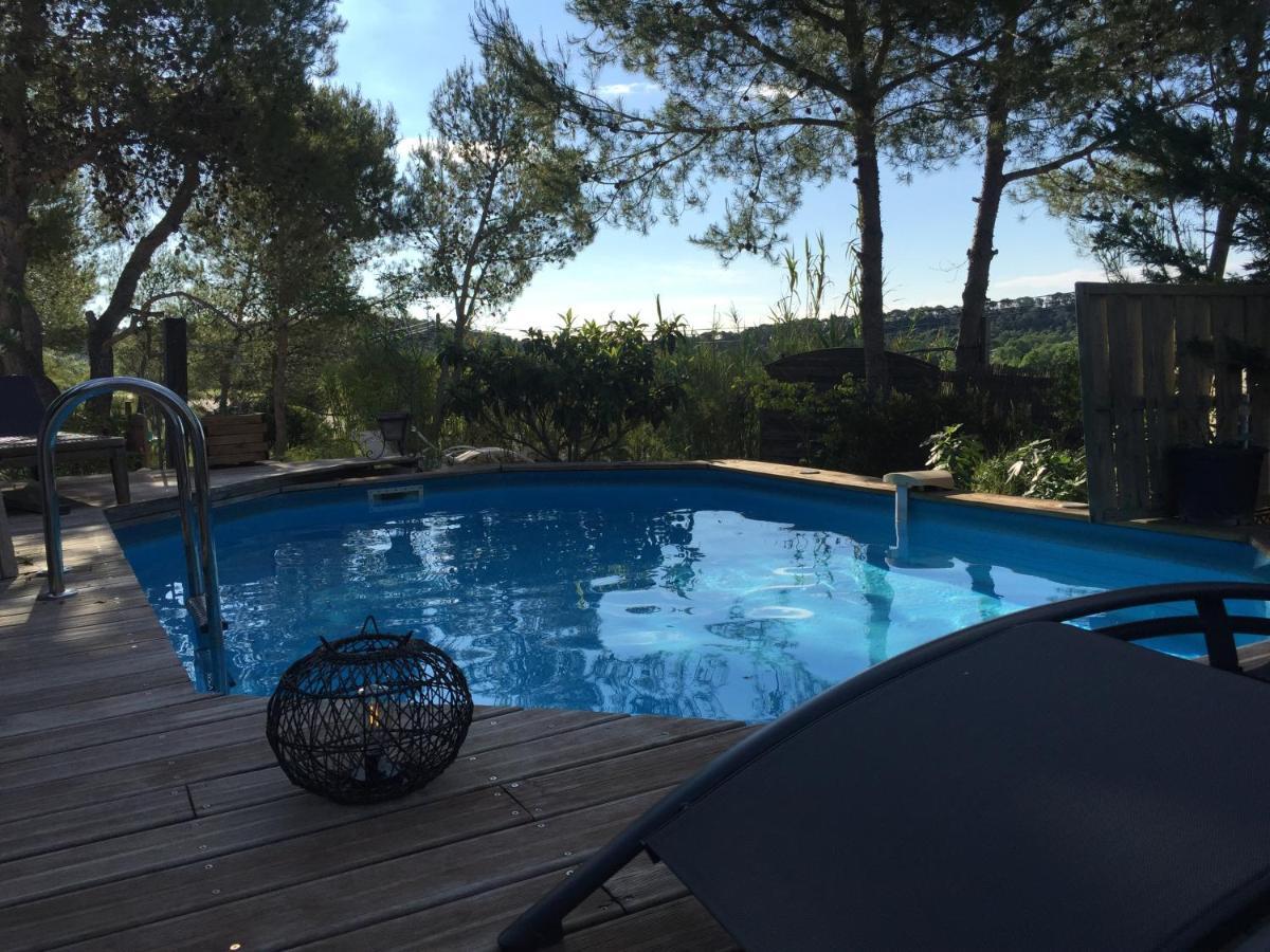 Villa En Bordure De Colline*Piscine*Clim*Netflix Les Matelles Экстерьер фото