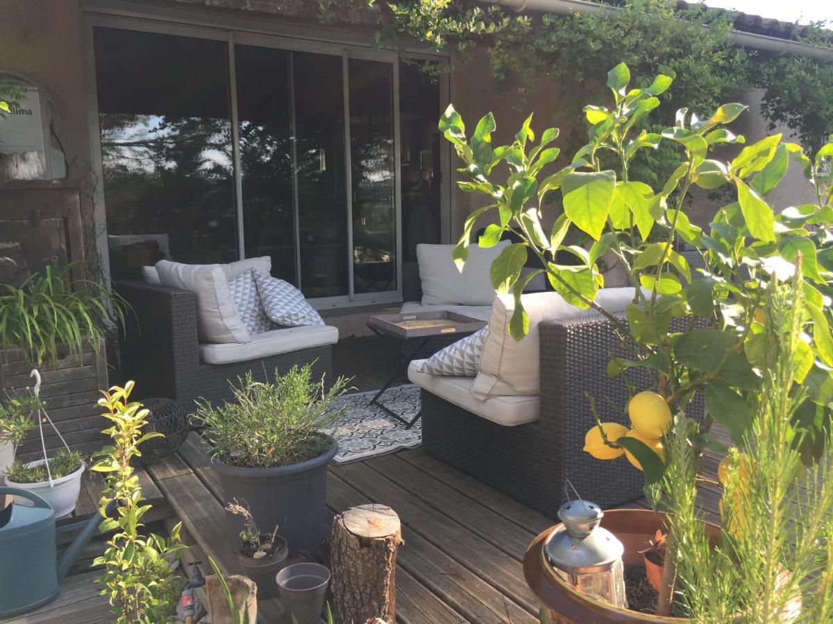 Villa En Bordure De Colline*Piscine*Clim*Netflix Les Matelles Экстерьер фото