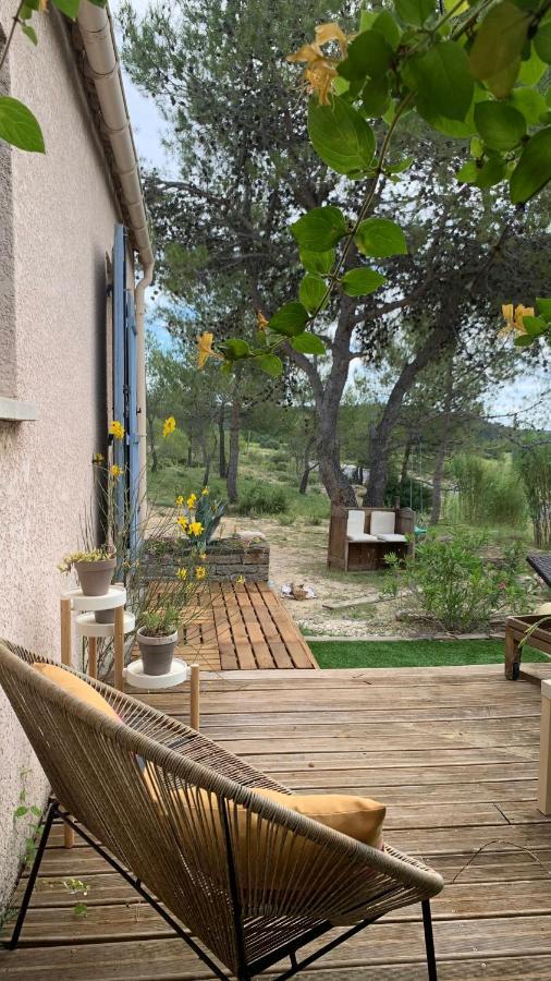Villa En Bordure De Colline*Piscine*Clim*Netflix Les Matelles Экстерьер фото