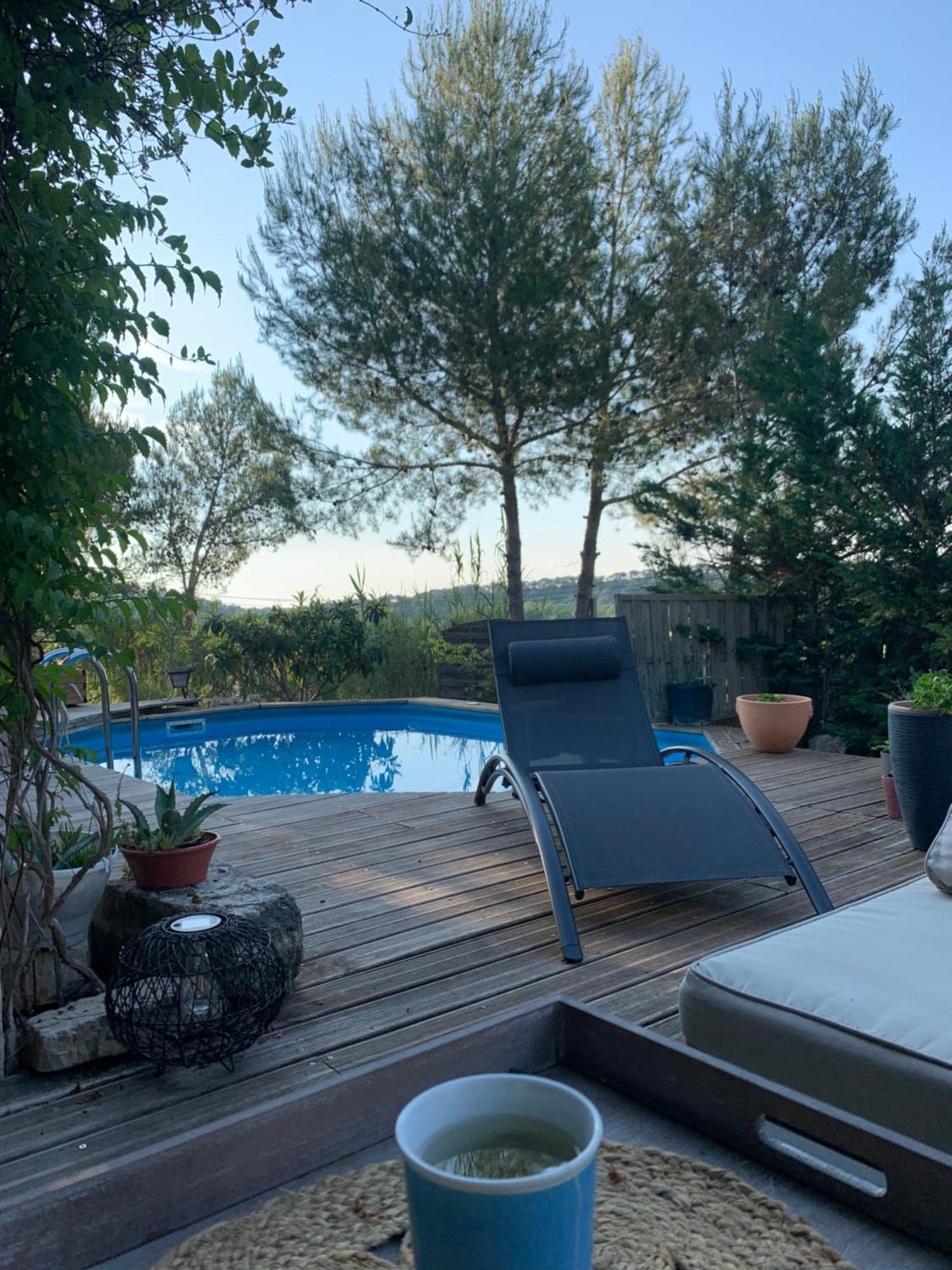 Villa En Bordure De Colline*Piscine*Clim*Netflix Les Matelles Экстерьер фото